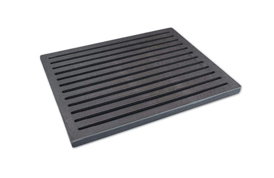 GRILLROSTPROFI Ash grate - fire grate - coal grate - chimney grate in premium quality - cast iron, 24 x 30 cm.