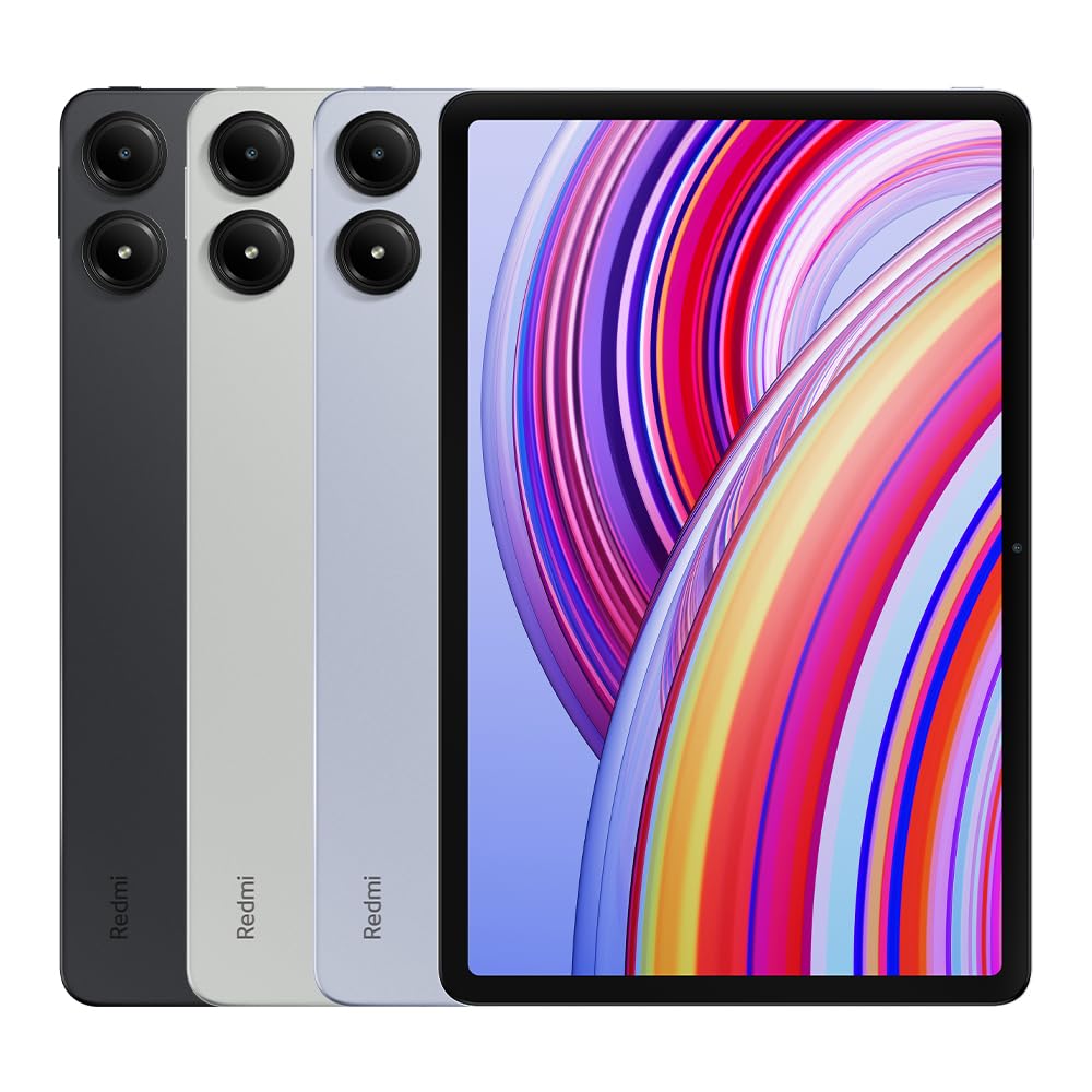 XIAOMI Redmi Pad Pro 12.1 inch 256 GB Mi Tablet, 2.5K Display, 10000 mAh Battery, 8 MP Camera, Gray