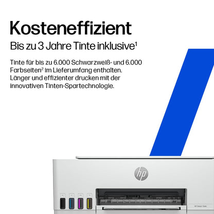 HP Smart Tank 5105 3-in-1 All-in-One Printer (Wi-Fi; Mobile Printing) - 3 years of ink included, 3-year warranty, large ink tank, high yield, high-quality printing