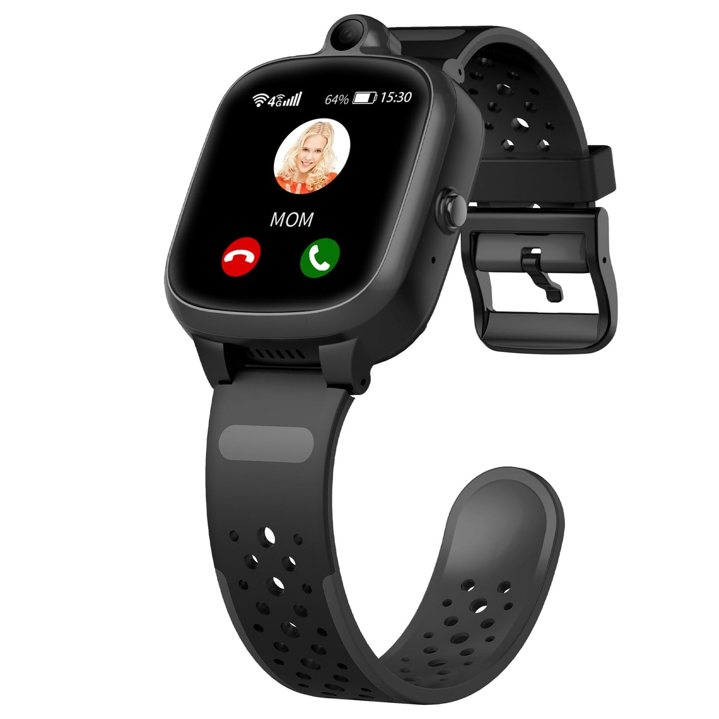 4G kids smartwatch with GPS and phone, touchscreen smart watch for kids with WiFi, video calling, camera, SOS, school mode, gift for boys and girls. Multimedia smartwatches.