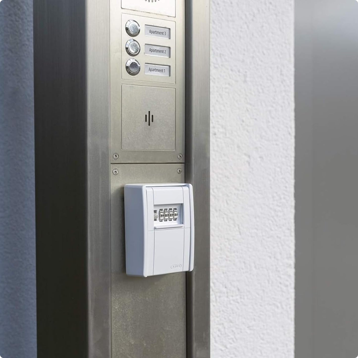 ABUS KeyGarage 787 - Wall-mounted key box - for keys or small valuables - White