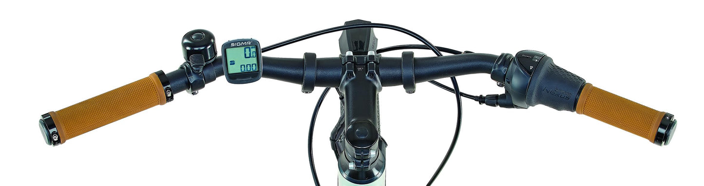 Prophet Bicycle Computer Sigma 500 Bike Computer - 5 functions, speed, daily and total distance, ride time & time.