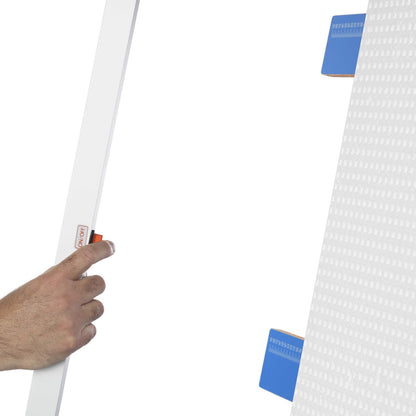 BAUTEC GAZELLE Model 4 » Styrofoam Cutter 200 Watt / 1,300mm » extended edition » includes 10 cutting wires, scaffold holder, 6 Styrogrips, sanding rasp, toolkit » Hot wire cutter