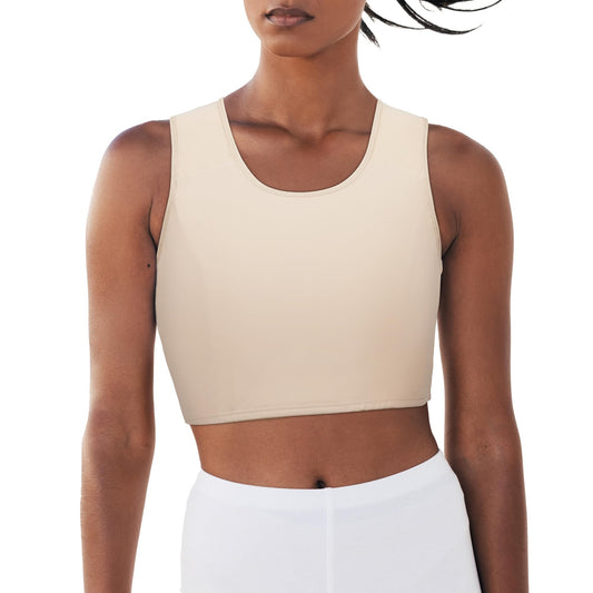 Jumwa Binder Transgender Tomboy Ladies FTM Compression Chest Binder, K, XL
