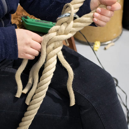 High quality climbing rope/swing rope, fitness rope, play rope - 2.5m / 30mm Polyhanf rope.