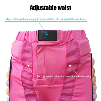 POXIAO Padded Children's Protection Shorts, Padded Kids Shorts Hip Protection Eva Shorts Protective Gear for Skating Skiing Skateboarding Snowboarding.