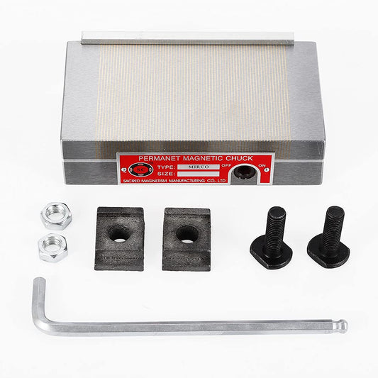 Magnetic chuck magnetic chuck magnetic table chuck permanent magnetic chuck magnetic chuck block high-precision magnetic chuck for grinding machines EDM magnets sucker suction force grinding machine clamping chuck
