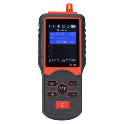 JD-3001 Nuclear Radiation Detector Geiger Counter Contamination Monitor Portable Outdoor Dosimeter Electromagnetic Radiation Detector