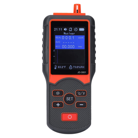 JD-3001 Nuclear Radiation Detector Geiger Counter Contamination Monitor Portable Outdoor Dosimeter Electromagnetic Radiation Detector