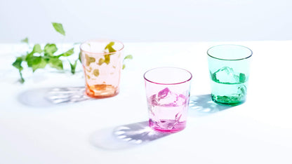 SCANDINOVIA - 400ml Unbreakable Premium Drinking Glasses - Set of 6 - Tritan Plastic Tumbler - BPA Free - Dishwasher Safe - Stackable