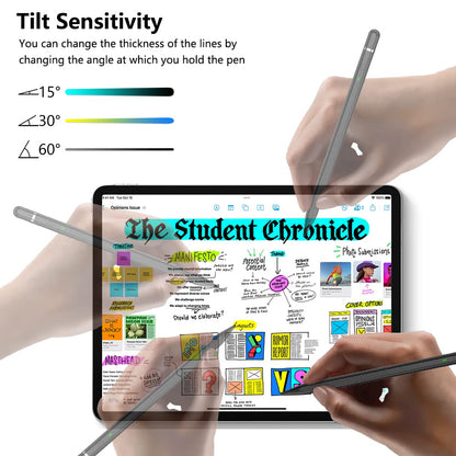 Pencil 1st Gen for iPad (2018-2025): with USB-C fast charging & tilt sensitivity Pen for Nintendo DS Stylus for iPad 6/7/8/9/10/11 - Air 3/4/5/M2/M3 - Mini 5~7 - Pro 11"/12.9"/M4