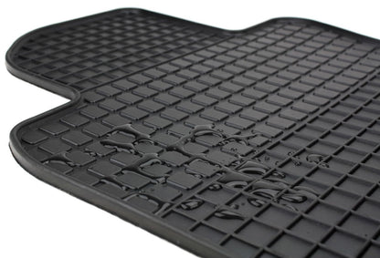 Automotive premium parts24 Premium Rubber Mats Compatible with GLE 4-Matic (V167) + GLE Hybrid from 10/2018 Floor Mats Rubber All-weather 100% Precise Fit Black