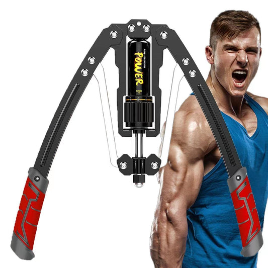 Power Twister LEJIEYIN training equipment Chest Adjustable 10-200kg Hydraulic Arm Twister Chest Trainer Upper Body Training Device Workout Shoulder-Chest Trainer Fitness at Home for Women & Men