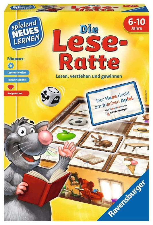 Ravensburger 24956 - The Reading Rat - Play and Learn for Kids & 24973 - Monkey Strong Number Gang - Play and Learn for Kids