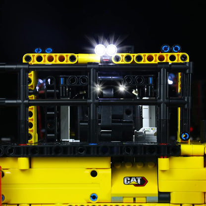 LocoLee LED Light Set compatible with LEGO Cat D11 Bulldozers, Decoration LED Lighting Set Compatible with LEGO 42131 Technic Cat D11 Bulldozer Light Kit, No model (Standard Version)