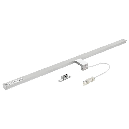 SEBSON LED Mirror Light 90cm Bathroom IP44, Cabinet Surface Light + Mirror Clamp Light, neutral white 4000K 230V 15W 1300lm Makeup Light, Bathroom Light