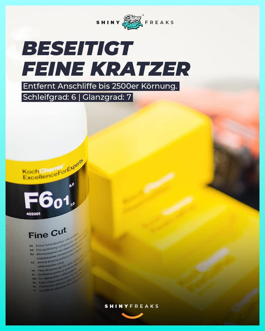 Polishing set: Koch Chemie Polishing Set + ZviZZer Thermo polishing pads + Dr. Wack paint sealant + accessories - Car polish | 21 pieces