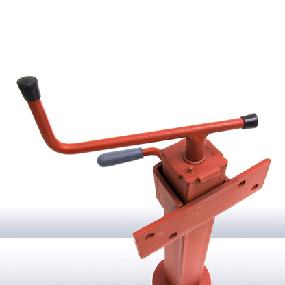 Tractor trailer tipper support crank trailer brace with clamp 70x500