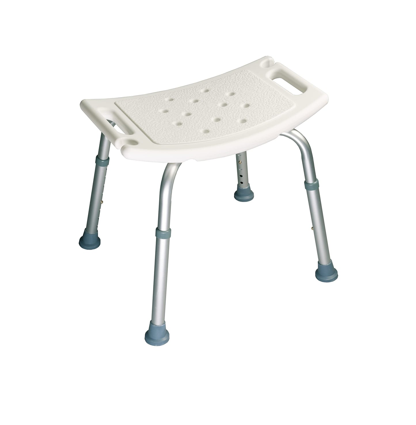 Accurate adjustable shower stool - non-slip, stable, and comfortable - Lightweight bath stool - Shower seat for shower (Universal shower stool)