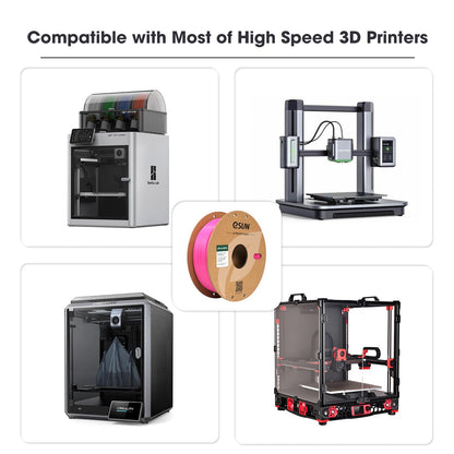 eSUN PLA+ Filament 1.75mm, Lithophane 3D Printer Filament PLA Plus, Accuracy +/- 0.03mm, 1KG Spool (2.2 LBS) CMYK Filament for FDM 3D Printers, Peach