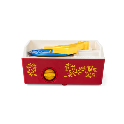 Fisher Price Classics 1697 Musicbox Record Player, baby music toy, interactive learning toy with 10 songs, educational toy, retro toy gift for ages 18 months+