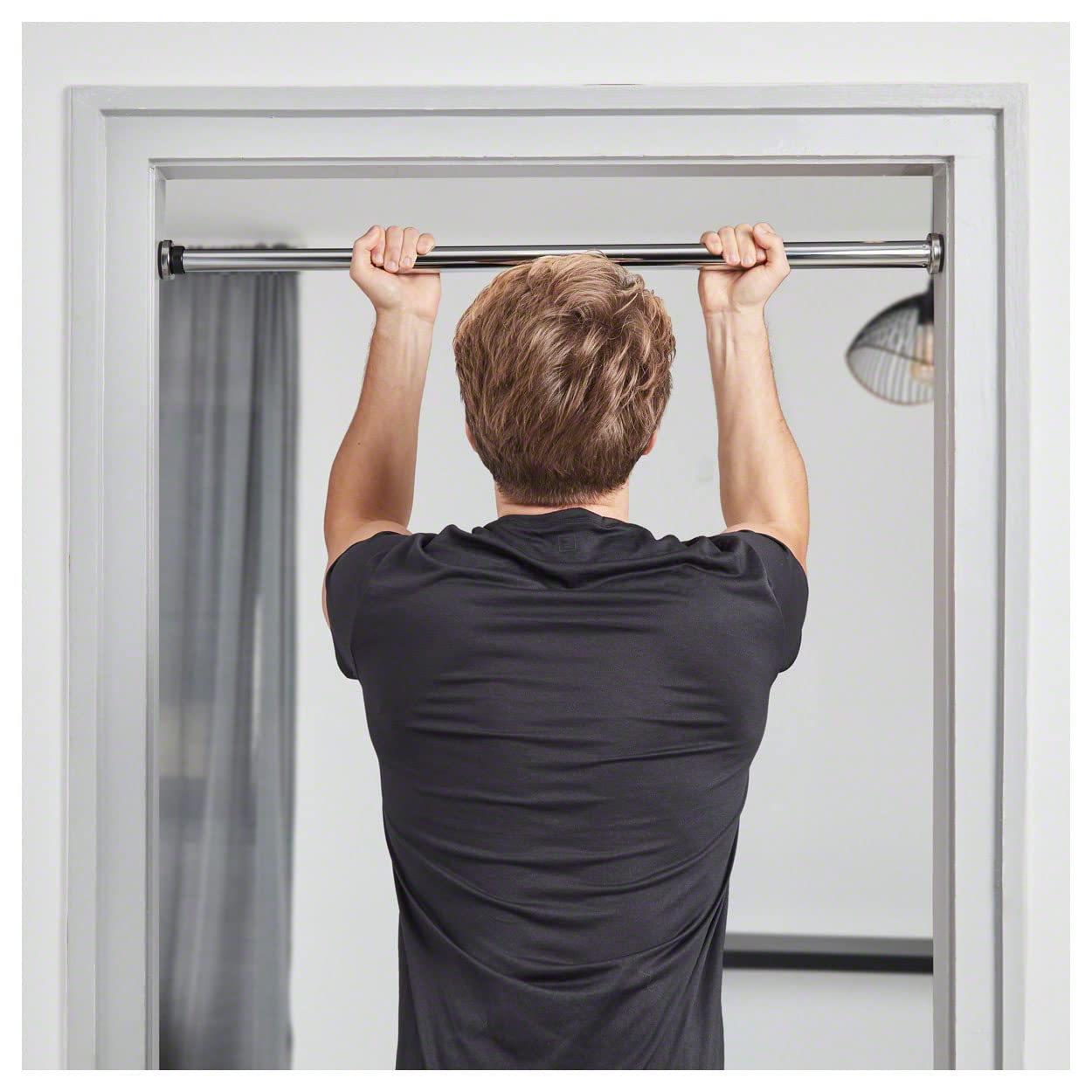Sport-Tec Pull-Up Bar Chin-Up Bar Abdominal Trainer Door Bar Gym Bar