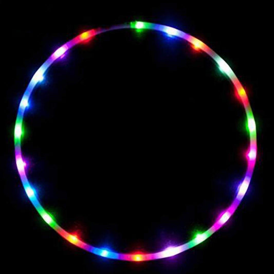POHOVE LED Hula Hoop, Color Changing Hula Hoop, Various Glowing Hula Hoops for Adults, Multicolor, Dance Hoop, Weight Loss, Bodybuilding, Fitness