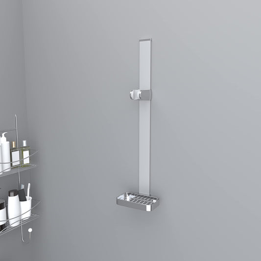 Shower rod, shower hose, shower head holder without drilling, 3M adhesive (without shower head).