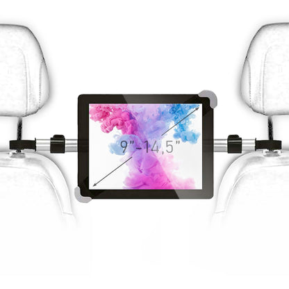 Girafus 9.5-14.5 inch Tablet Holder for Car/Even Large Tablets/iPad Pro/Galaxy S7 S8/ Lenovo Car Mount Center Headrest Stable/Headrest Holder Tablet Kids Backseat.