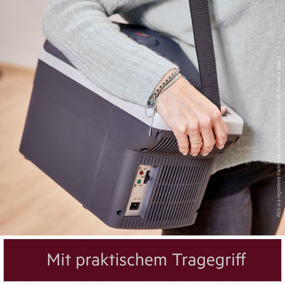 AEG Automotive Board-Bar BK 16 thermoelectric cooler and warmer 16 liters, 12 volts for car and socket, can be fastened in the car.