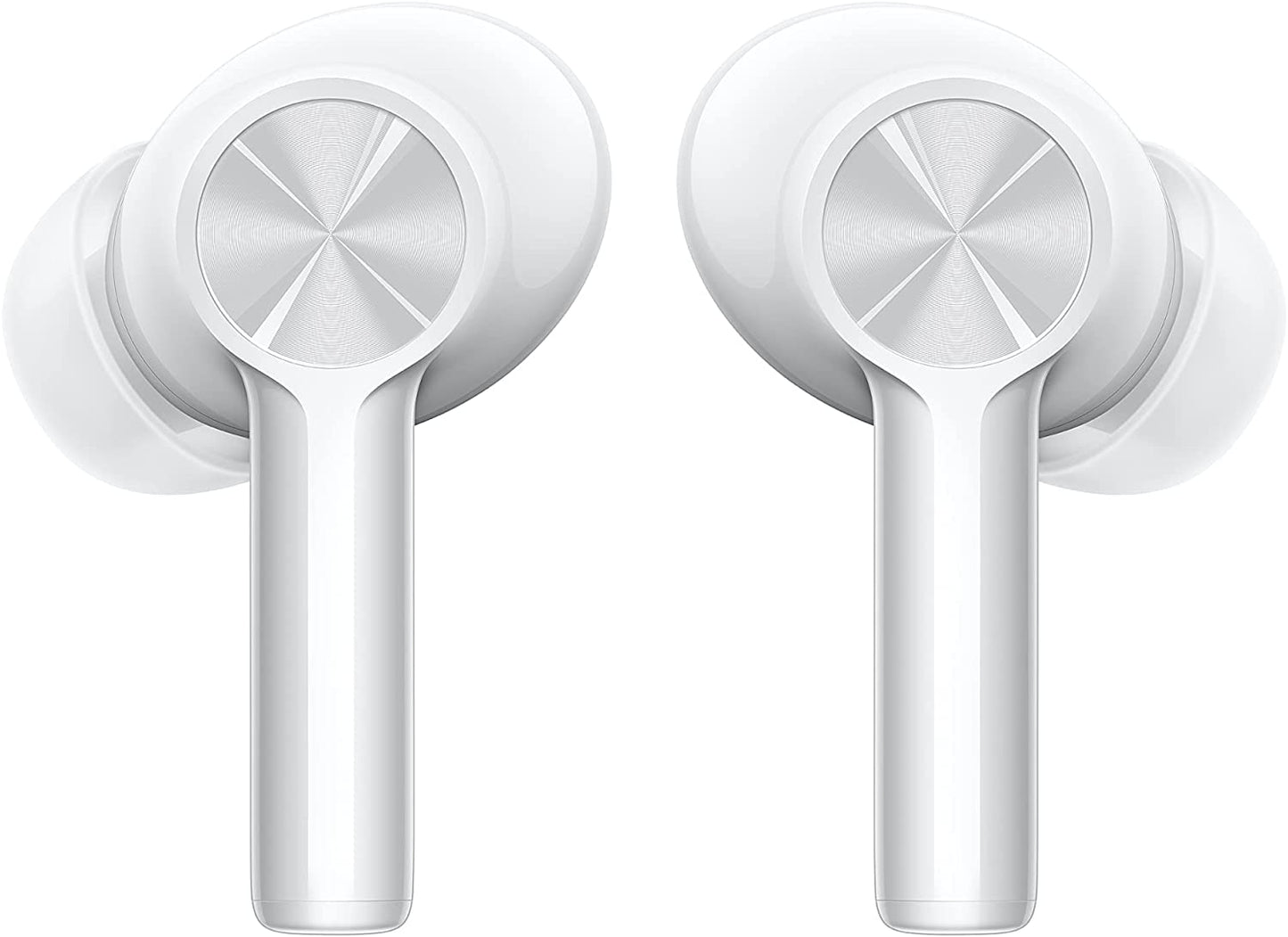 OnePlus Buds Z2 - Wireless headphones with noise cancellation, up to 38 hours of battery life, and Dolby Atmos support - Pearl White