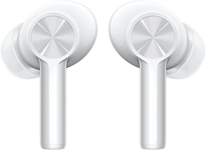 OnePlus Buds Z2 - Wireless headphones with noise cancellation, up to 38 hours of battery life, and Dolby Atmos support - Pearl White