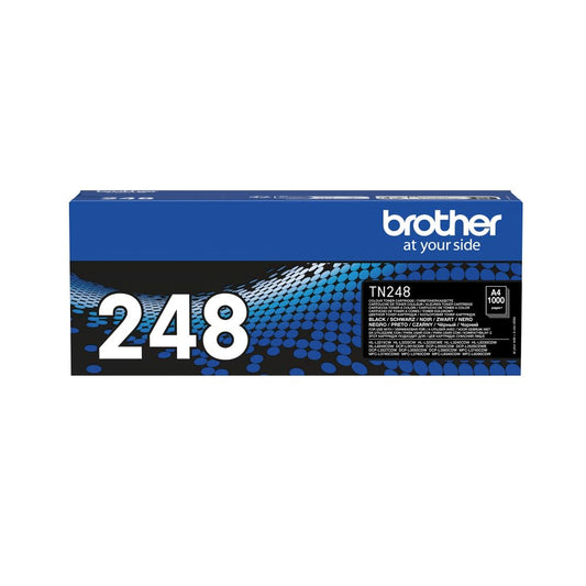 Brother Genuine TN-248BK Black Toner Cartridge.