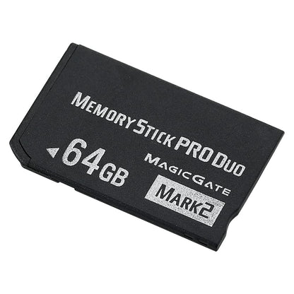 High Speed 64 GB Memory Stick Pro Duo (Mark2) PSP memory card compatible with Sony PSP1000 2000 3000 camera memory card.