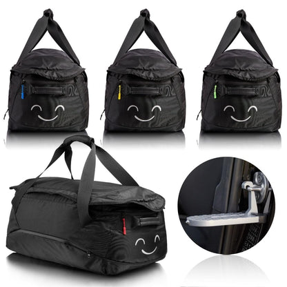 ISIBELL® Roof Box 4-piece bag set with step for easy loading and unloading, identification marker/duffel bag/roof box bags/roof box bag