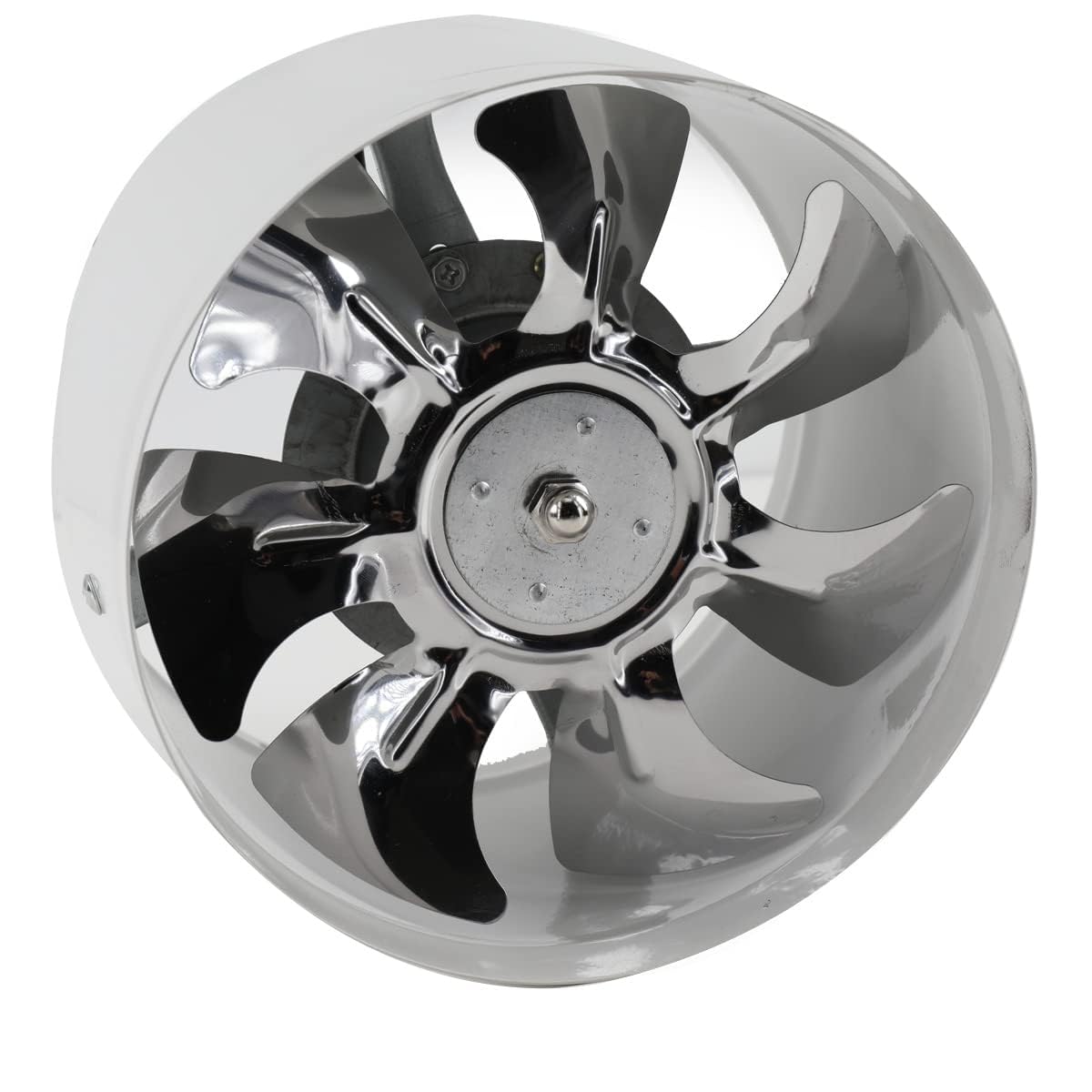 ECUTEE duct fan exhaust fan 8" air supply/exhaust fan 200mm inline duct fan air extractor industrial fan suction low energy consumption for bathroom kitchen white