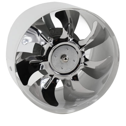 ECUTEE duct fan exhaust fan 8" air supply/exhaust fan 200mm inline duct fan air extractor industrial fan suction low energy consumption for bathroom kitchen white