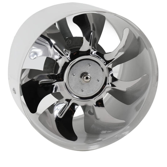 ECUTEE duct fan exhaust fan 8" air supply/exhaust fan 200mm inline duct fan air extractor industrial fan suction low energy consumption for bathroom kitchen white