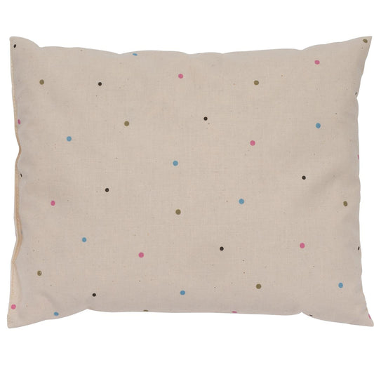 Greetings & Co Swiss Pine Pillow Guardian Angel: Swiss pine pillow with reversible motif, handcrafted sustainably, 24 cm x 18.5 cm