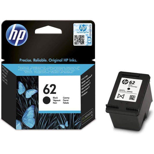 HP 62 (C2P04AE) Original Black Printer Cartridge for HP ENVY 55xx, 56xx, 7640, HP OfficeJet 200, 250, 57xx