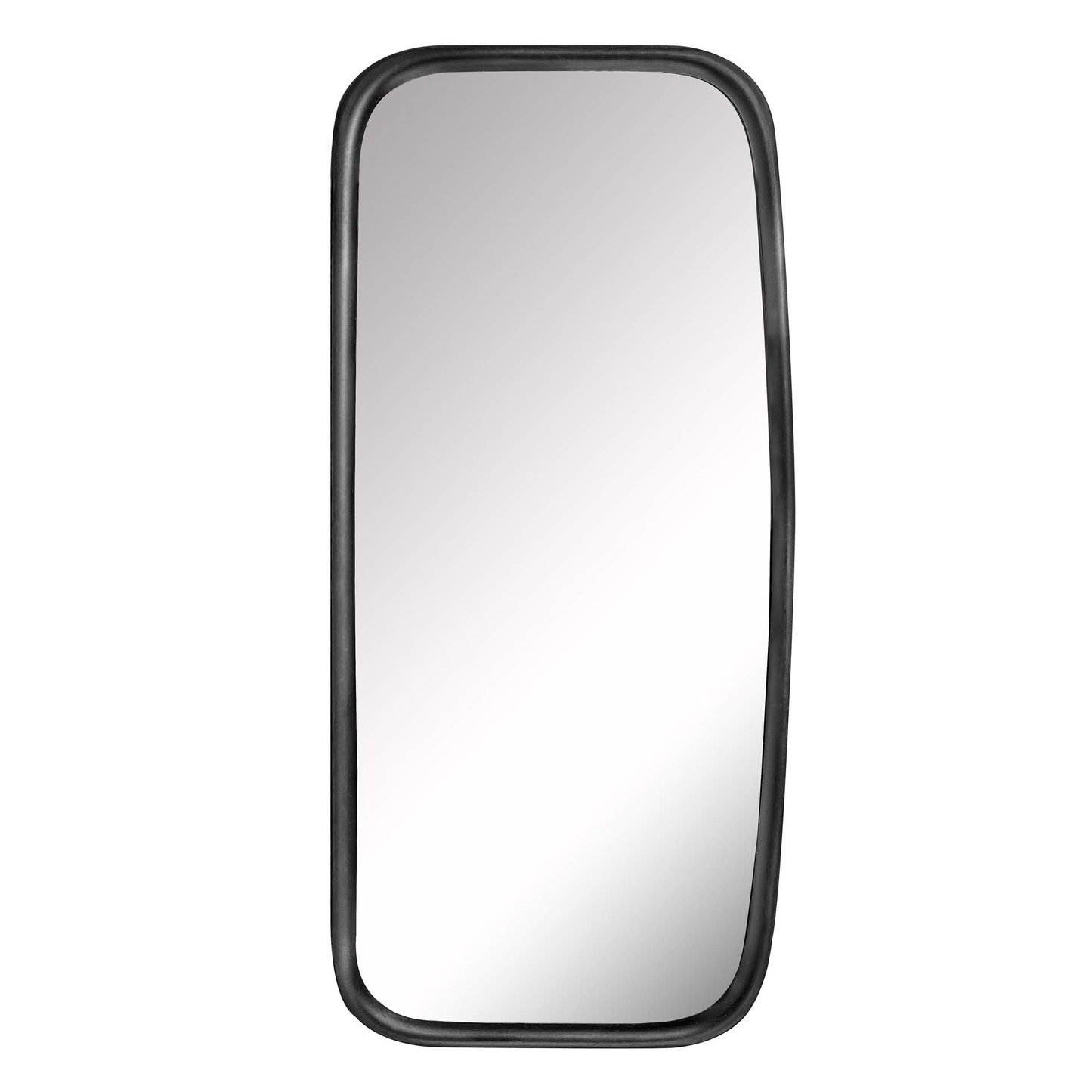 2x universal 42 x 20 cm size truck, van, or bus mirrors with flexible mounting set.