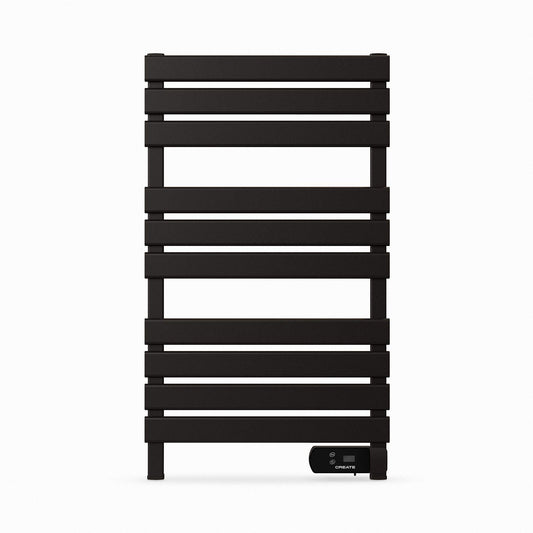 CREATE / WARM Towel 500W / Electric Towel Warmer Black / 96.9x55x5cm / Thermostat, low consumption