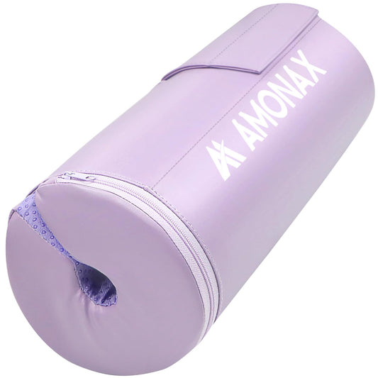 AMONAX Hip Thrust Barbell Pad, Extra Thick Barbell Pad, Durable Gym Accessory, Fitness Pad for barbell, barbell padding for Fitness Accessories Women and Men (Purple)