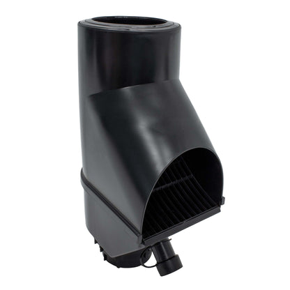 Jardinion rainwater filter, downpipe leaf diverter Black 30.5 x 12 x 17.5cm Rainwater collector for downpipe DN75, DN85, DN100