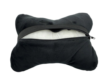 FS 2X Car Neck Pillow - Ergonomic Neck Support for Headrest - Adjustable Head Pillow - Comfort Car Accessory for Long Drives - Universally fitting - sporty & high quality