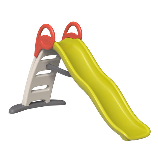 Double wave blow up slide Smoby Funny - Red/Green - Slide 2m - H 118cm