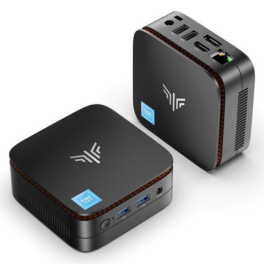ACEMAGICIAN AK1PRO Mini PC with N95 3.4GHz, 16GB DDR4 RAM, 512GB M.2 SSD. Features 4K UHD HDMI+DP, dual-band WiFi/BT4.2/Gigabit Ethernet. Ideal for business, home theater, W11 Pro.
