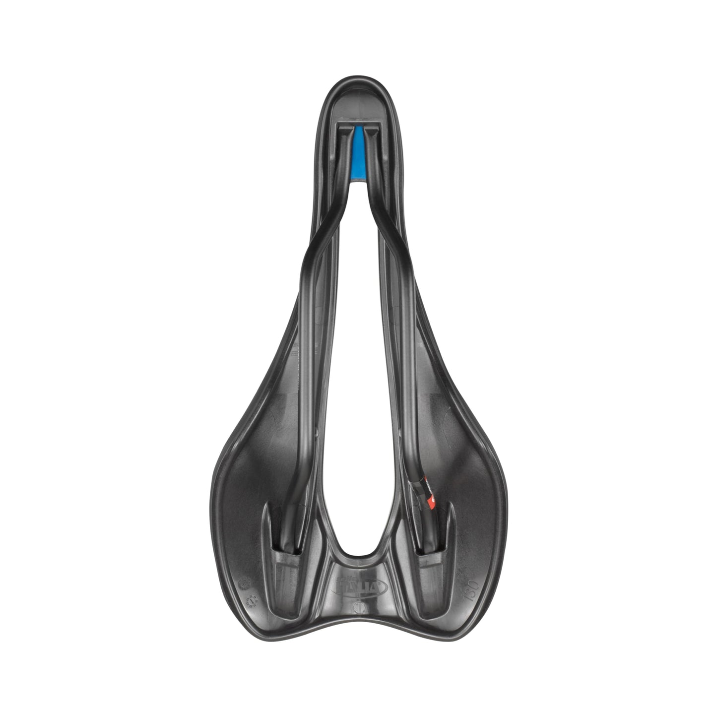 Selle Italia SLR Boost TM Superflow - Bicycle saddle with classic SLR design, comfortable gel road bike saddle and Superflow cutout, carbon fiber shell, 2.48L x 1.3W m