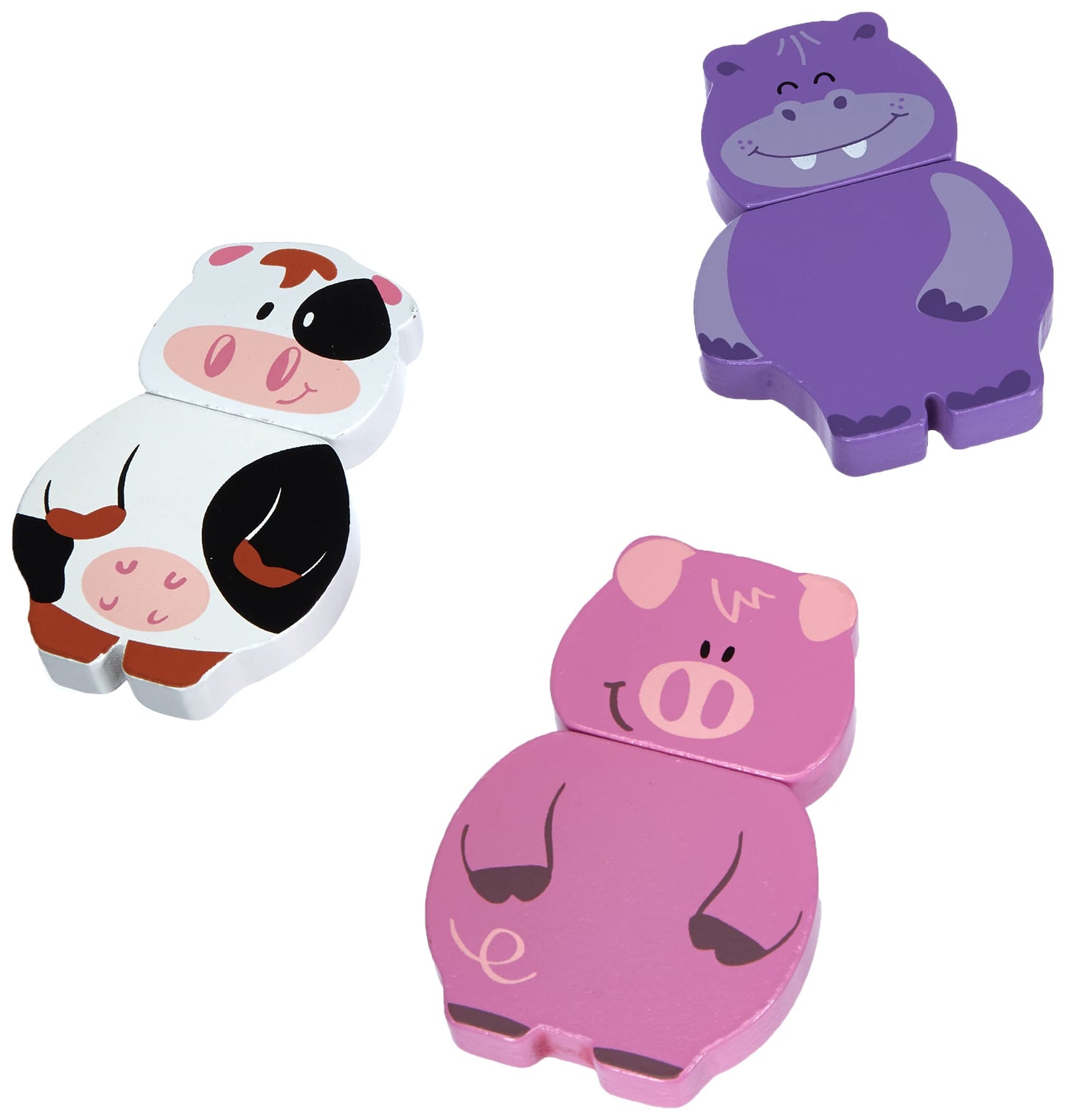 Goula magnetic wooden animal puzzle