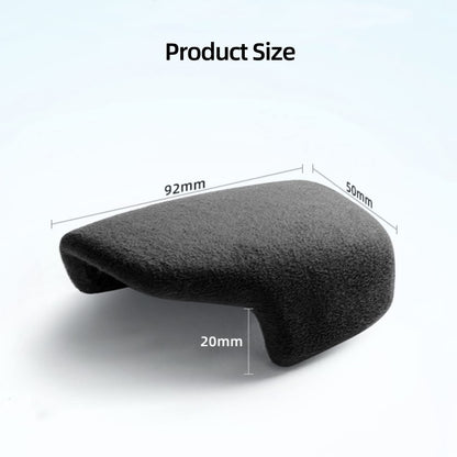 Alfantix gear shift knob cover, Alcantara material, trim for Audi A4 B9 A5 Q5 Q5L A6 Q7 S4 S5 SQ5 (black)